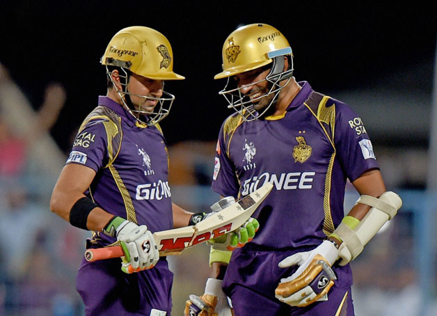 Gautam Gambhir and Robin Uthappa | IPL | Image: Getty Images