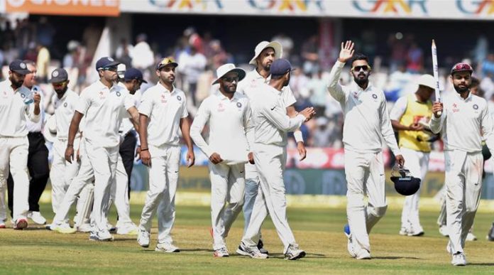 India win the Test against Bangladesh