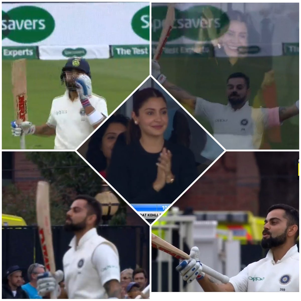 ভারত বনাম ইংল্যান্ড: বিরাট সেঞ্চুরি করার পর এমন কিছু করলেন, অনুষ্কা শর্মাও হলেন লজ্জিত, দেখে নিন ভিডিয়ো