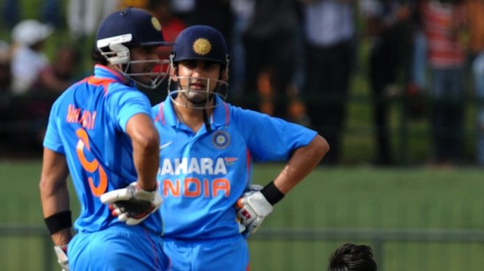 Indian cricketer Gautam Gambhir (C), Man ৪ এমন ভারতীয় ক্রিকেটার,যারা মহান অধিনায়ক প্রমানিত হতে পারতেন, কিন্তু পাননি খুব বেশি সুযোগ