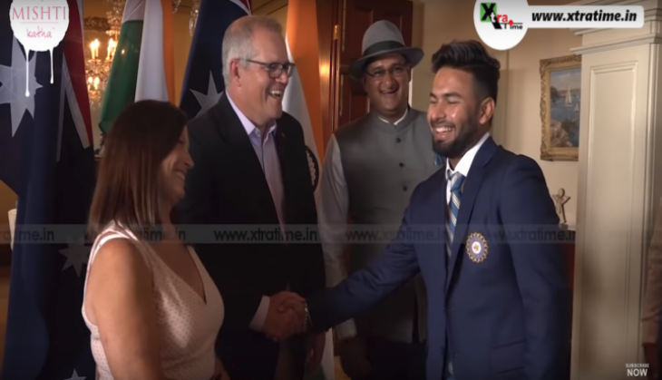 অস্ট্রেলিয়ায় স্লেজিংয়ের জন্য প্রসিদ্ধ ঋষভ পন্থ, প্রধানমন্ত্রী স্কট মরিসন বললেন তুমি স্লেজিং করো? 2