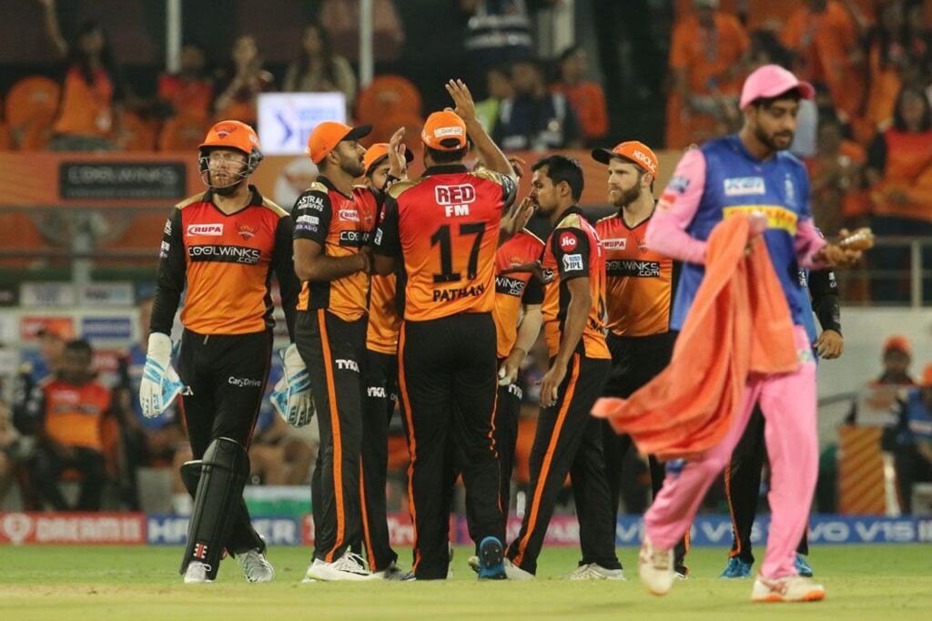 SRHvsRR: STATS: ম্যাচে হল মোট ১০টি রেকর্ড, স্যামসন আর ওয়ার্নার গড়লেন বেশ কিছু বিশ্বরেকর্ড 1