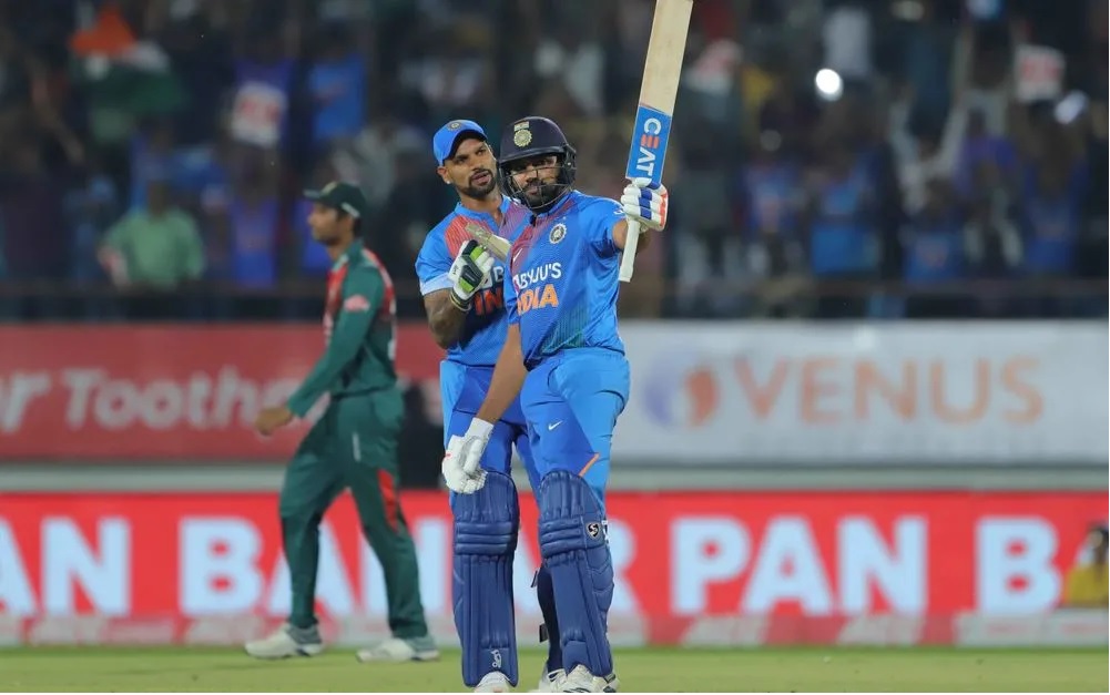 INDvsBAN:STATS: ম্যাচে হল ৯টি রেকর্ড, রোহিত শর্মা গড়লেন বেশকিছু বিশ্বরেকর্ড 2