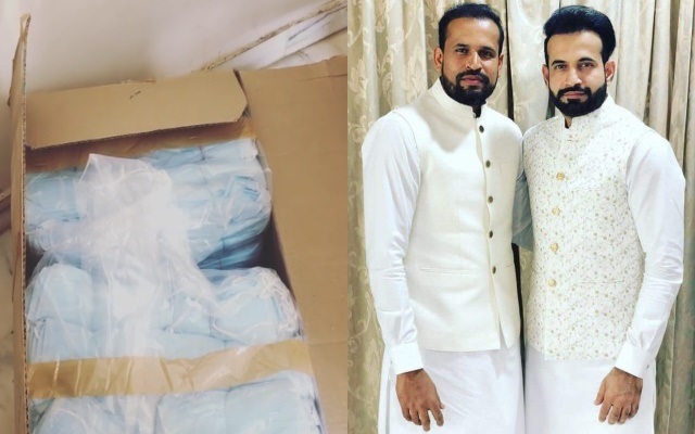 করোনা আটকাতে এগিয়ে এলেন দুই পাঠান ভাই, বিলি করলেন মাস্ক, দিলেন এই সাহায্যের প্রতিশ্রুতি 3