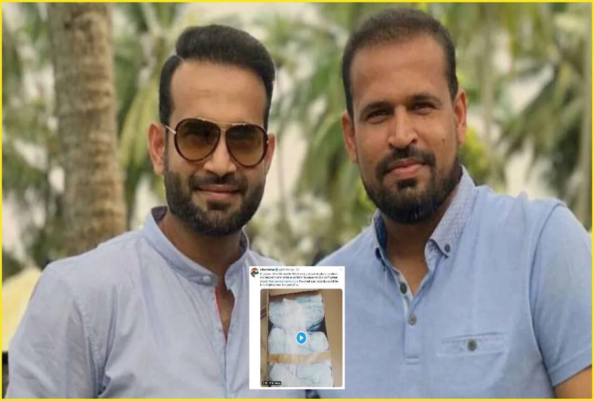 করোনা আটকাতে এগিয়ে এলেন দুই পাঠান ভাই, বিলি করলেন মাস্ক, দিলেন এই সাহায্যের প্রতিশ্রুতি 4