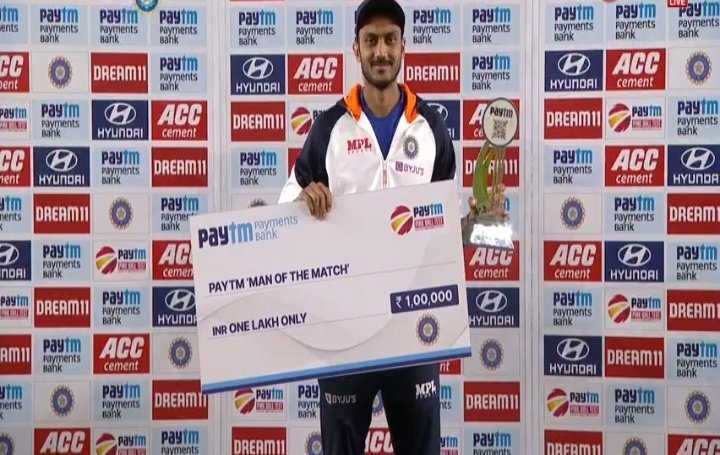 কেরিয়ারের দ্বিতীয় টেস্টেই ম্যাচের সেরার শিরোপা, 'ঘরের ছেলে' অক্ষর আবেগে ভেসে জানালেন নিজের অভিব্যক্তি 2