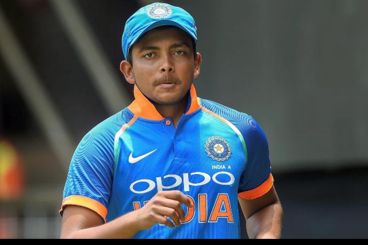 পৃথ্বি শ এর মধ্যে সেহবাগের ছায়া দেখতে পাচ্ছেন প্রাক্তন জাতীয় নির্বাচক 1