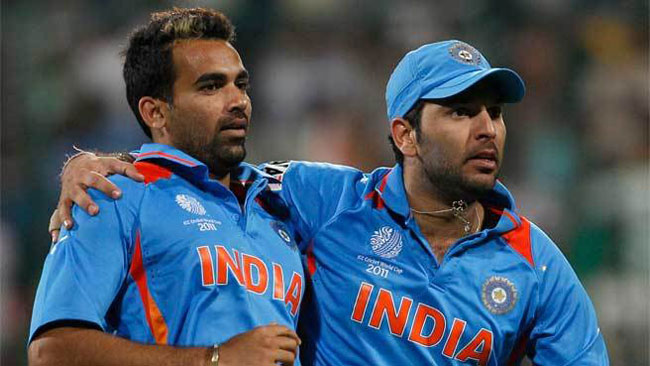 Zaheer Khan and Yuvraj Singh | Image: Getty Images