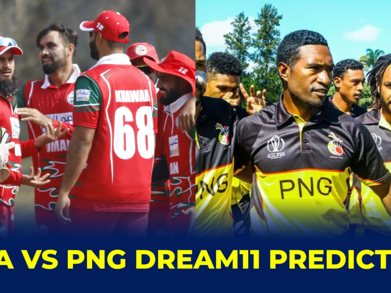 OMA vs PNG Dream11 Prediction; Fantasy Cricket Tips; Dream11 Team; Playing XI; Pitch Report; Weather Report; Injury Update:
