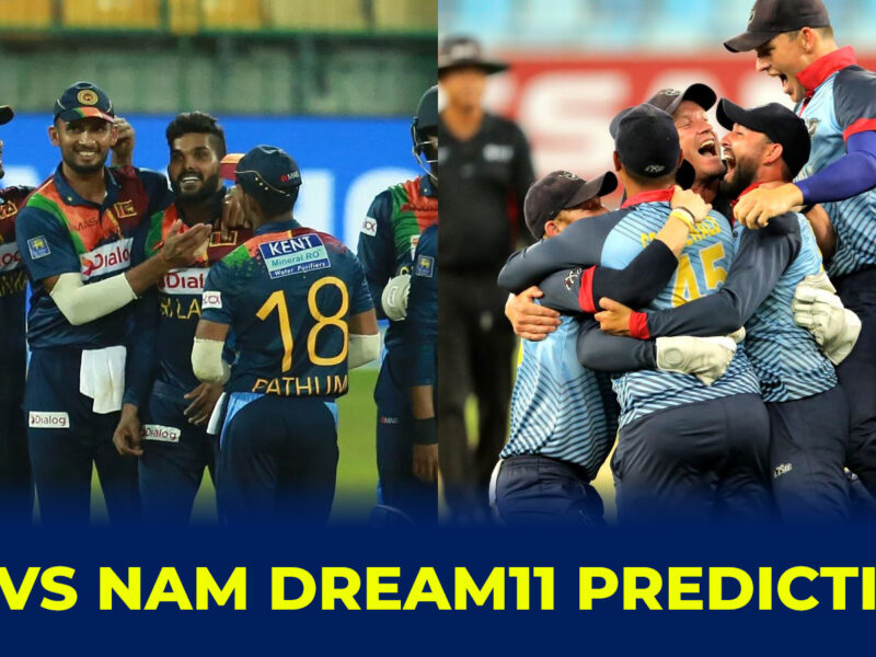 SL vs NAM Dream11 Prediction, Fantasy Cricket Tips, Dream11 Team, Playing 11, Pitch Report, and Injury Update