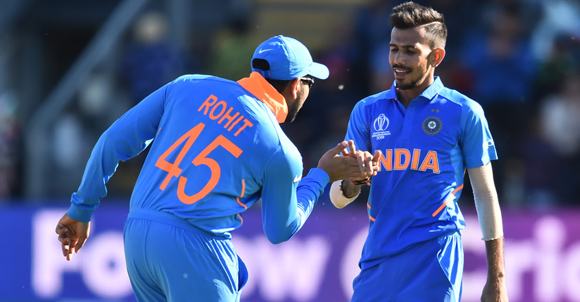 Rohit Sharma and Yuzvendra Chahal | MS Dhoni | Image: Getty Images