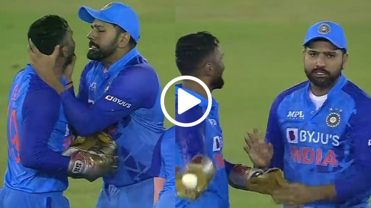 ভিডিও: ম্যাচ চলাকালীন দিনেশ কার্তিকের ভুলে রেগে আগুন রোহিত, মাঠের মধ্যেই চেপে ধরলেন গলা !! 1