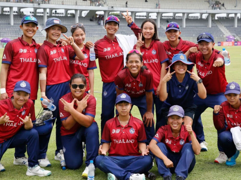 Women's Asia Cup 2022: থাইল্যান্ড মহিলাদের অসাধারণ পারফরম্যান্স, নাস্তানাবুদ মালেশিয়ার দল !! 7