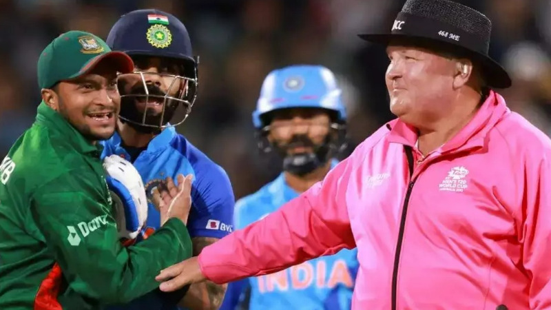 T20 WC: কোহলির ফেক ফিল্ডিং থেকে শুরু করে পাকিস্তানের বিরুদ্ধে শাকিবের ভুল LBW সিদ্ধান্ত, এই পাঁচটি বিতর্ক নিয়ে তোলপাড় হয়েছিল সোশ্যাল মিডিয়া 2