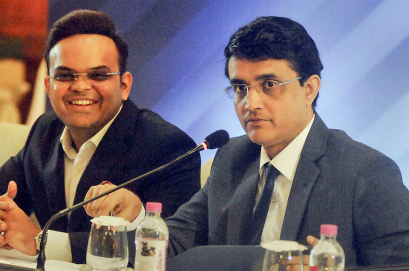 Jay Shah and Sourav Ganguly | Image: Twitter