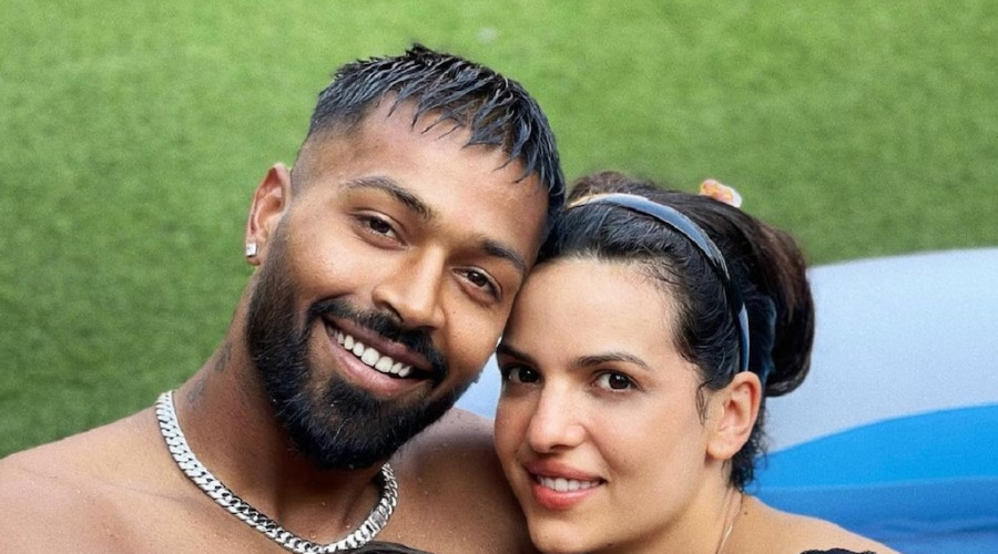 Hardik Pandya and Natasa Stankovic | Image: Twitter