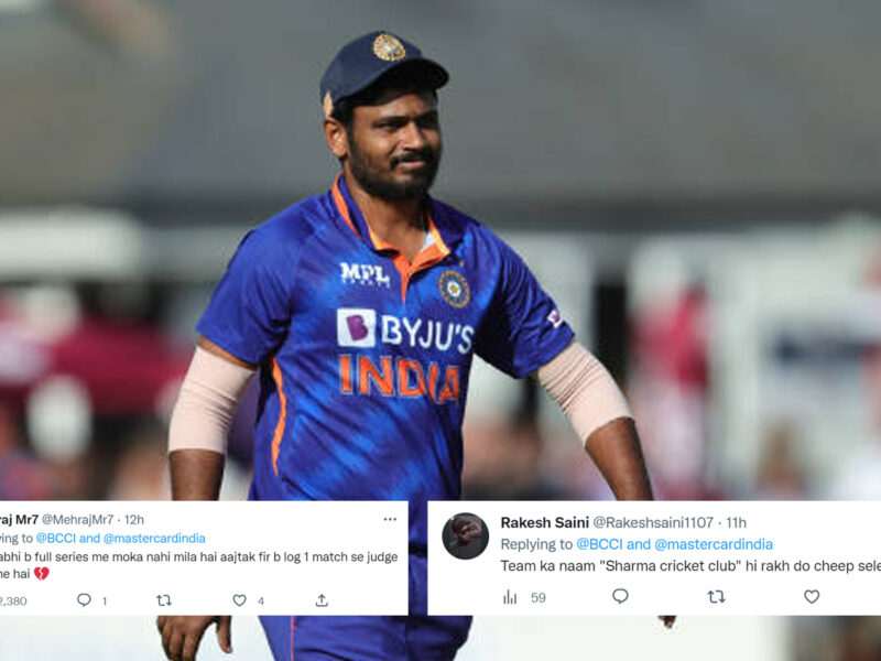 IND vs SL: "চোট নাকি খারাপ পারফমেন্সের জেরে ছাটাই", দ্বিতীয় টি-২০ থেকে সঞ্জু স্যামসনের বাদ পড়ার খবরে উত্তপ্ত সোশ্যাল মিডিয়া !! 4