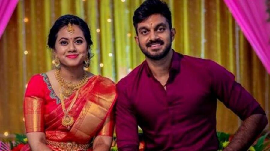 Vijay Shankar and wife | image: twitter