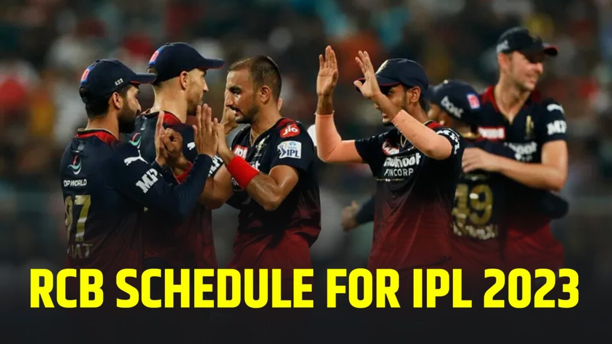 অধরা IPL ট্রফি জয়ের লক্ষ্য নিয়ে ২০২৩-এ মাঠে নামছে বেঙ্গালুরু, কবে, কাদের বিরুদ্ধে নামছে RCB? সম্পূর্ণ সূচী দেখুন এক ঝলকে !! 1