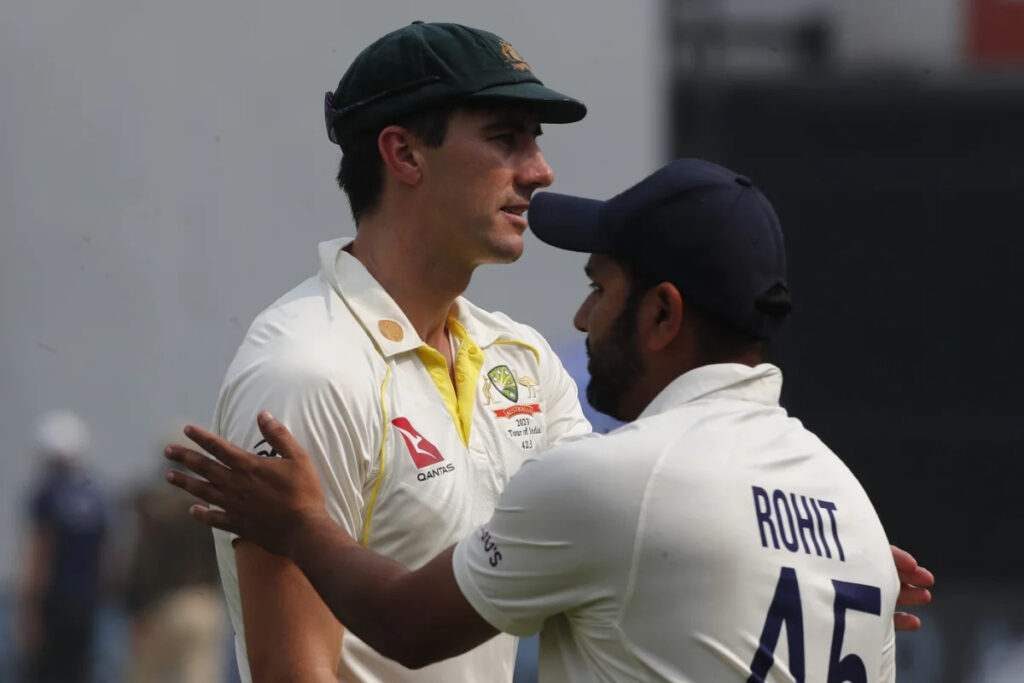 Rohit Sharma and Pat Cummins, ind vs aus