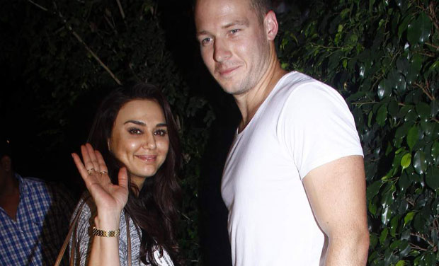 David Miller and Preity Zinta | image: twitter