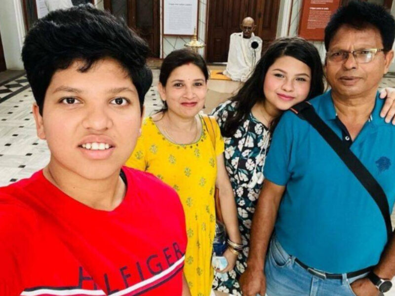 Richa Ghosh Family