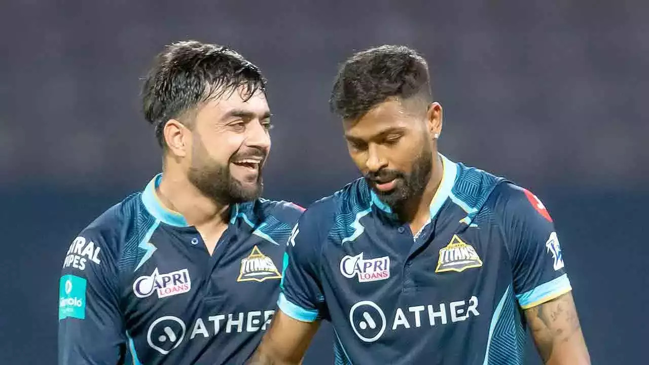 Hardik and Rashid | IPL | image: twitter