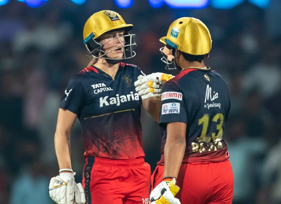 Ellyse Perry and Richa Ghosh | WPL 2023 | image: twitter