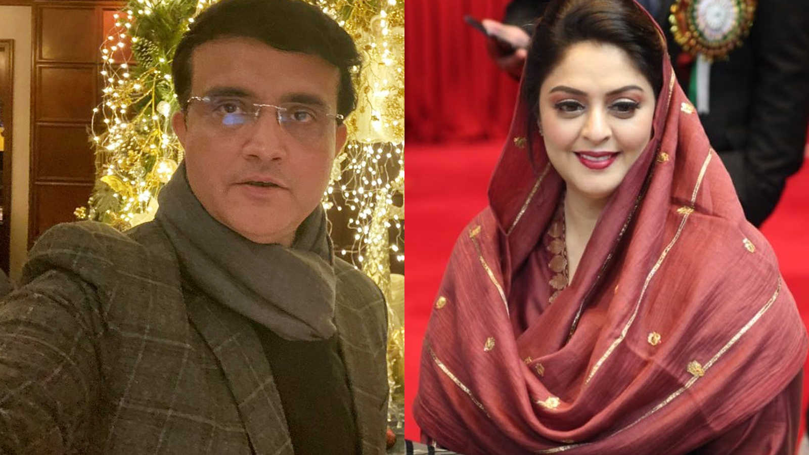 বলি অভিনেত্রীর প্রেমে পড়েছিলেন সৌরভ গাঙ্গুলী, ভাঙতে বসেছিলো 'ডোনার' সংসার !! 2 Sourav Ganguly and Nagma | Image: Twitter