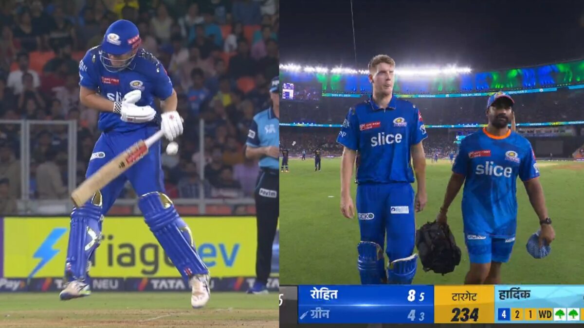 IPL 2023: দ্বিতীয় কোয়ালিফায়ারে গভীর সঙ্কটে মুম্বই ইন্ডিয়ান্স, চোট পেয়ে মাঠ ছাড়লেন ক্যামেরন গ্রিন !! 1
