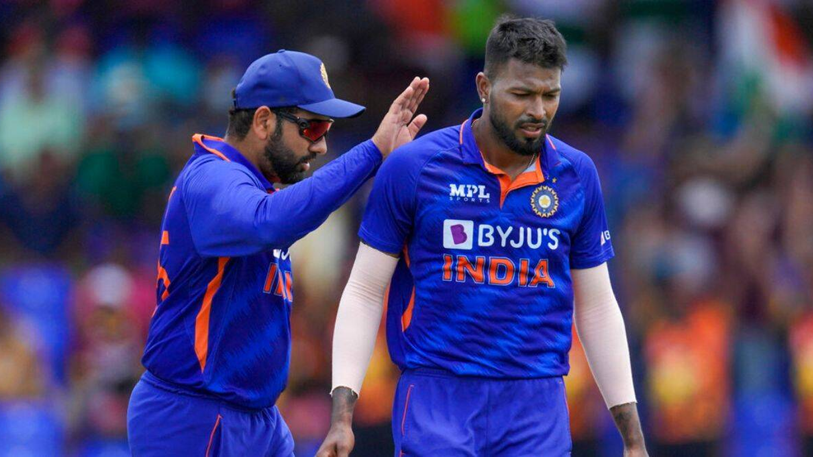 Rohit Sharma and Hardik Pandya | Image: Getty Images