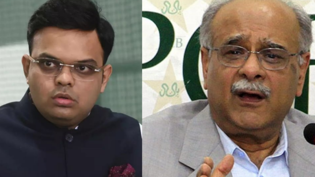 Jay Shah and Najam Sethi, asia cup 2023