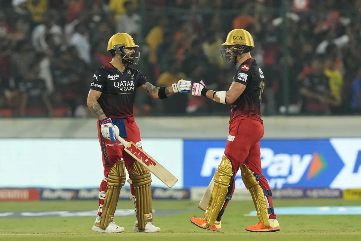 Virat Kohli and Faf du Plessis | IPL | Image: Getty Images