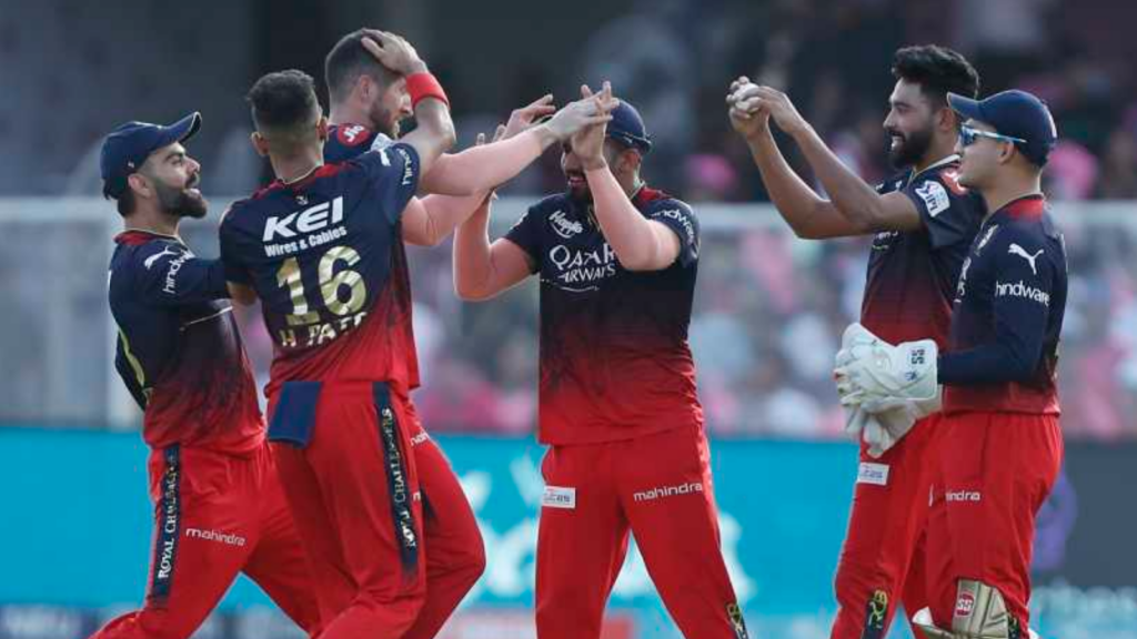 Rr beat rcb by 112 runs in ipl 2023