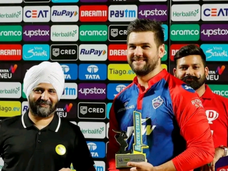ipl-2023-rilee rossouw scored 82 agaisnt pbks became man of the match