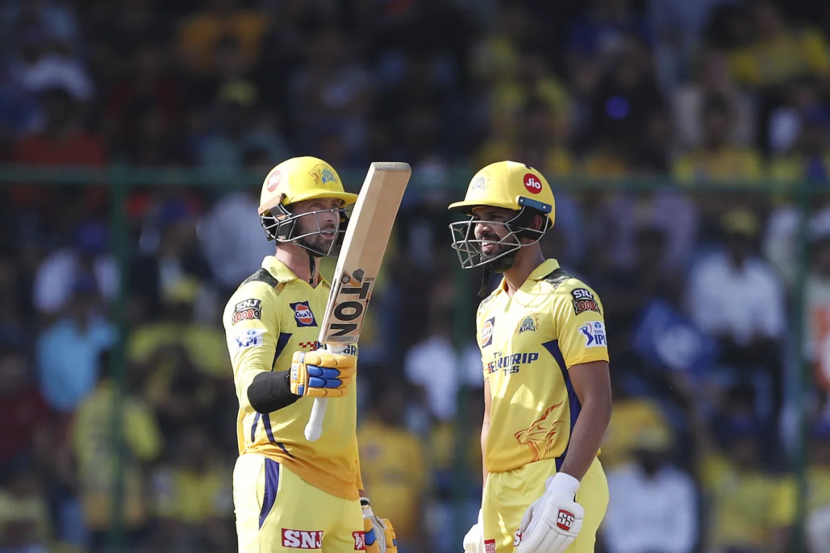 IPL 2023: দিল্লীর বিরুদ্ধে জ্বলে উঠলেন ঋতুরাজ-কনওয়ে, ওপেনারদের দাপটে ২২৩ রান স্কোরবোর্ডে যোগ করলো চেন্নাই !! 2 DC vs CSK | IPL 2023 | image: twitter