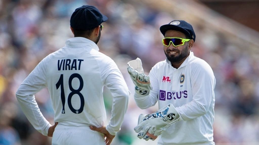 TOP 5: Virat Kohli’র ছত্রছায়ায় ক্রিকেট কেরিয়ারে উন্নতি ঘটিয়েছেন এই ৫ তারকা ক্রিকেটার !! 3 Rishabh Pant and Virat Kohli | image: Twitter