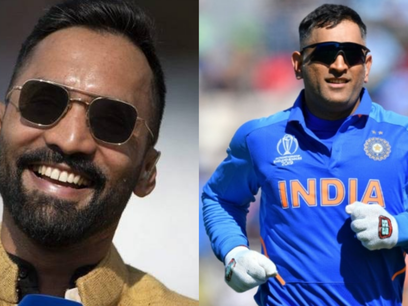 Dinesh karthik said ms dhoni is great example for small town cricketers