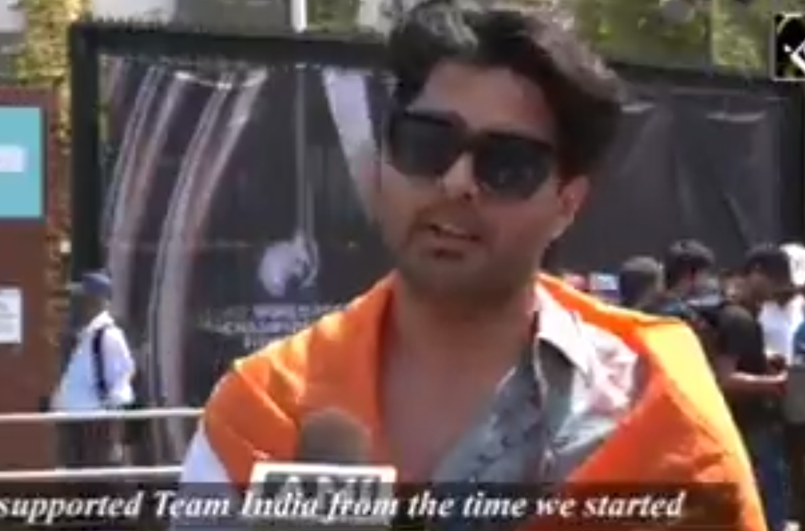 Indian Cricket fan | WTC final | Image: Twitter