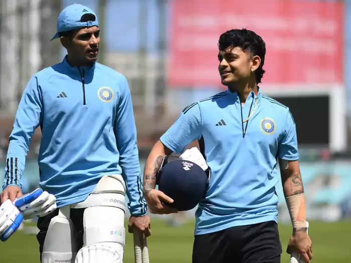 Shubman Gill and Ishan kIshan | WTC final | image: twitter