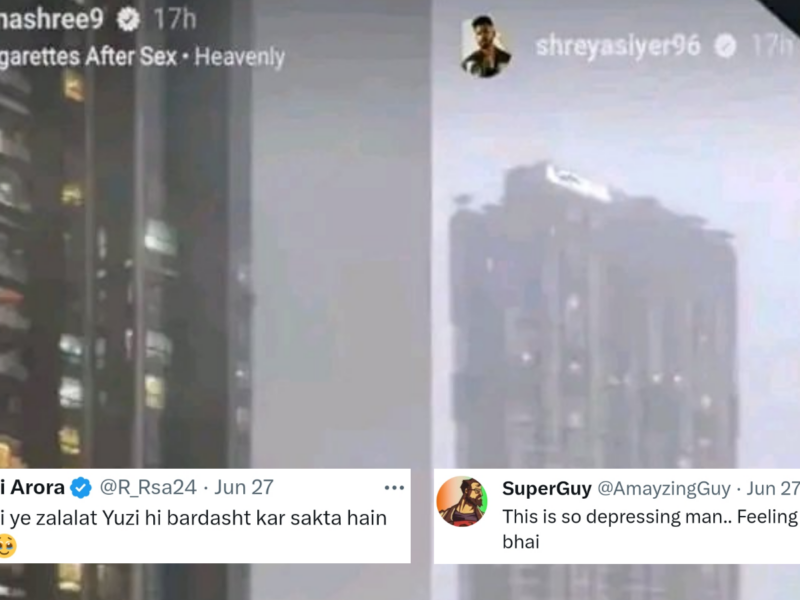 Fans react on shreyas iyer and dhanashree verma post