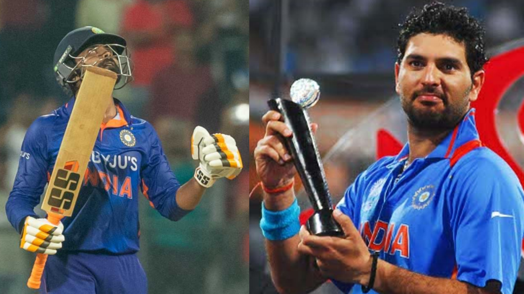 Jadeja and yuvraj, wc 2023