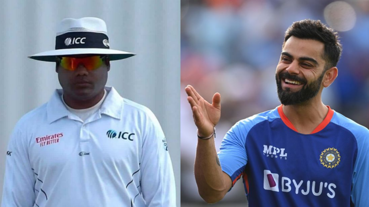 Nitin menon quoted on virat kohli about umpiring in india