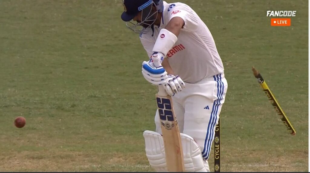 Rahane out