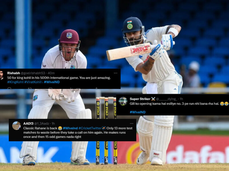 WI vs IND: “ভারতের ভরসা সেই কোহলি…” প্রথম দিনের খেলা শেষে জানালো সমাজমাধ্যম !! 8