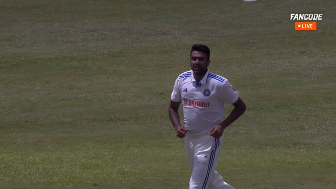 Ravichandran Ashwin | WI vs IND | Image: Twitter