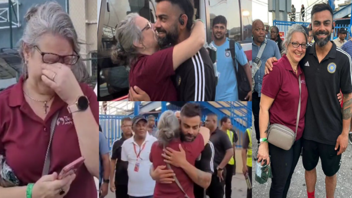 Joshua de silva mother in tear after hugging virat kohli