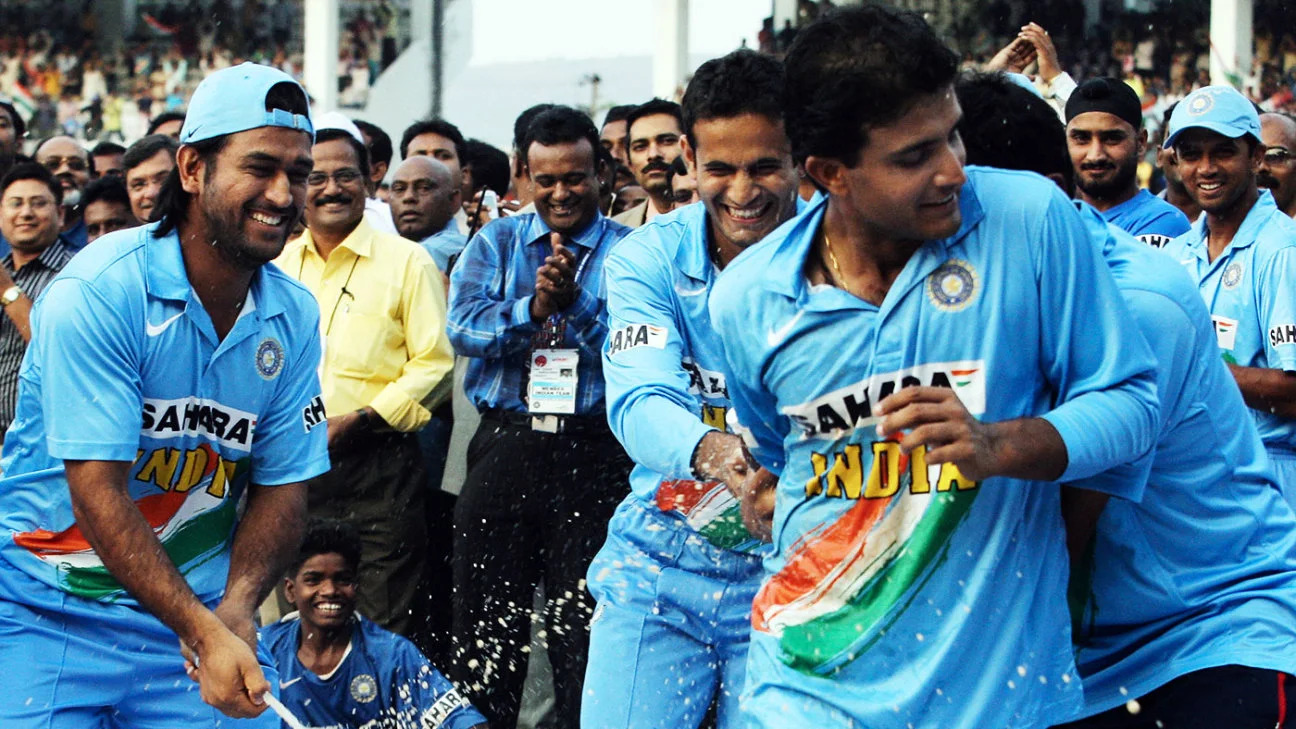 Sourav Ganguly and MS Dhoni | Image: Getty Images