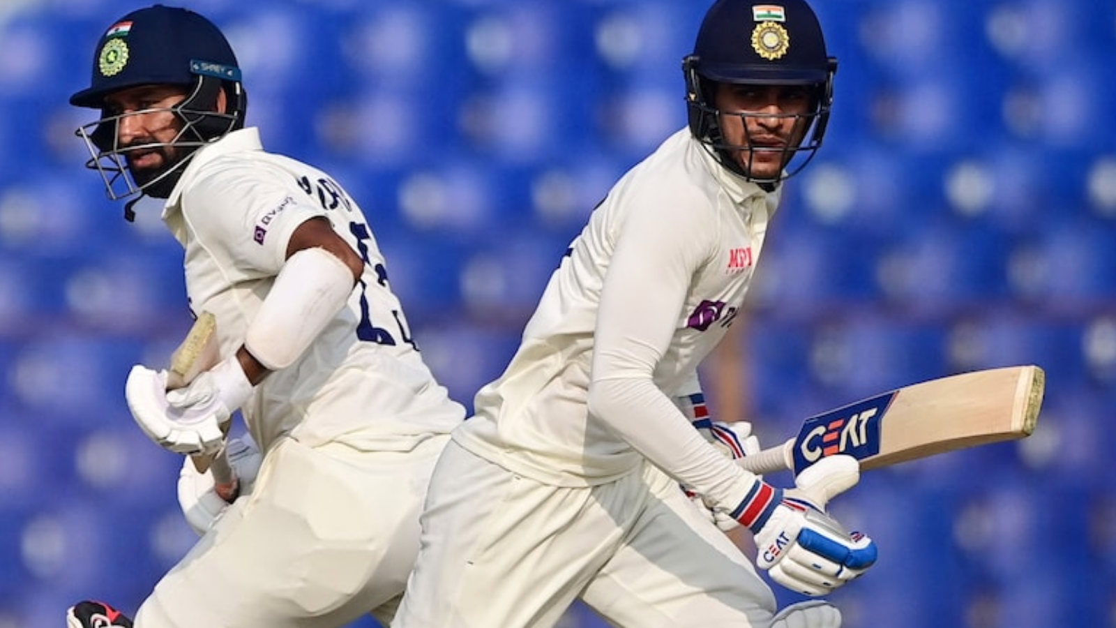 Cheteshwar Pujara and Shubman Gill | WI vs IND | Image: Getty Images