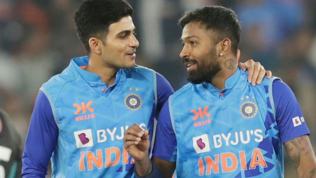 Hardik Pandya and Shubman Gill, ire vs ind